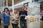Entrega dels premis als dos guanyadors del concurs de fotografia de la campanya Art Fotogràfic al Mercat de Vinaròs
