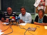 El Alcalde, Juan Bautista Juan, visita los centros escolares el primer día de clase 