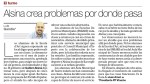Alsina crea problemas por donde pasa 
