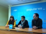 El candidato a presidir Nuevas Generaciones de la provincia de Castellón, Gonzalo Bautista, recoge avales en Vinaròs