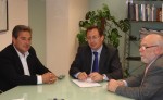 Visita de trabajo del alcalde de Vinaròs a la Conselleria de Infraestructuras Territorio y Medio Ambiente