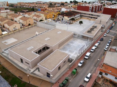 Vista aérea del nuevo centro