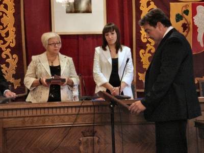 El alcalde Juan Bautista Juan