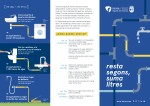 El Ajuntament de Vinaròs pone en marcha una campaña para promover el consumo responsable del agua